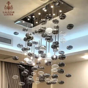 لوستر حبابی آویزی سقفی آشپرخانه ای برای دکور شیک