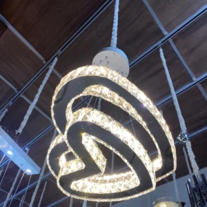 لوستر آویز SMD مدل قلبی 30*50
